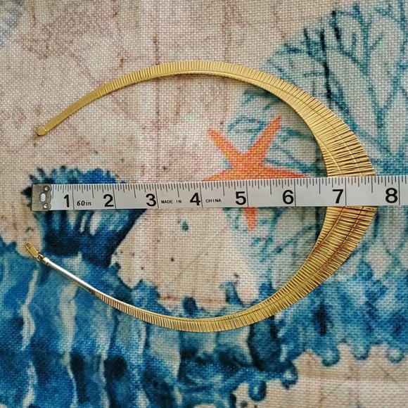 Moda Al Massimo Italian 18K Gold Cleopatra Necklace - Picture 12 of 16